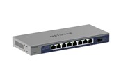 Switch - Netgear GS108X 8-Port Gigabit Ethernet Unmanaged Switch 1x 10G SFP+ Port - GS108X-100EUS