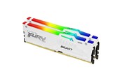 RAM - Kingston FURY Beast RGB DDR5-6400 - 64GB - CL32 - Dual Channel (2 pcs) - AMD EXPO & Intel XMP - Wit met RGB - KF564C32BWEAK2-64