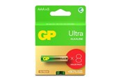 Batterij - GP Battery Ultra Alkaline AAA/LR03 8-pack - GPPCA24AU704