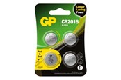Batterij - GP Batteri Lithium CR2016 Safety seal 4-pack - GPPBL2016170