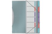 Archivering & Opslag - Esselte Colour'Breeze sorteermap met 6 tabbladen - 626255