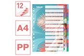 Archivering & Opslag - Esselte Colour'Breeze A4 Tabbladen, 12 Tabs, PP - 628501