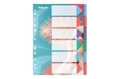 Archivering & Opslag - Esselte Colour'Breeze - divider - 6 parts - for A4 - multicolour - 628499