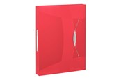 Archivering & Opslag - Esselte VIVIDA documentenbox, transparant Rood - 624048
