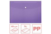 Archivering & Opslag - Esselte Colour'Breeze A4 Documentenvelop PP, Pak van 3 stuks Lavendel - 628490