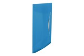 Archivering & Opslag - Esselte VIVIDA 3-Klepsmap, transparant Blauw - 624040