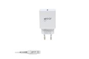 Mobiel - Adapters & Opladers - GEAR Charger 220V 1xUSB-C PD 20W Cable Lightning for USB-C MFI C94 - 665114