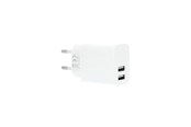Mobiel - Adapters & Opladers - GEAR Charger 220V 2xUSB-A 3.4A White - 665129