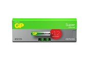Batterij - GP Battery Super Alkaline AAA/LR03 12-pack - 151433