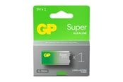 Batterij - GP Battery Super Alkaline 9V/6LF22 1-pack - 151426