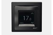 Vloerverwarming - DEVI reg touch timer thermostat with design frame black - 140F1069
