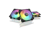 Case Fan - ASUS TUF GAMING TR120 REVERSE 3-pack - Case ventilator - 120mm - Black - 29 dBA - 90DA00D0-B09020
