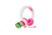 Headphones/Headsets - onanoff BuddyPhones School+ Wireless - Pink - BT-BP-SCHOOLP-PINK