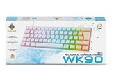 Toetsenbord - Deltaco GAMING WK90 Mechanical Keyboard - Gaming toetsenbord - Wit - GAM-075V2-W