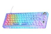 Toetsenbord - Deltaco GAM-160-T-CH keyboard - Gaming toetsenbord - Transparent - GAM-160-T-CH