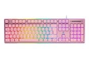 Toetsenbord - Deltaco GAMING Full Size - Gaming toetsenbord - Noords - Roze - GAM-021-RGB-P