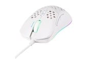 Muis - Deltaco GAMING WM75 Ultralight Wired - Gaming muis - 7 knoppen - Wit met RGB-licht - GAM-108-W