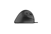 Muis - Deltaco Silent Wired Vertical Mouse 4 buttons 1000-1600 - Ergonomische muis - 4 knoppen - Zwart - MS-814
