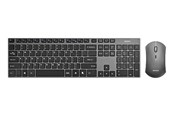 Toetsenbord - Deltaco Wireless Keyboard Mouse Combo - Toetsenbord - Engels (US international) - Zwart - TB-800-US