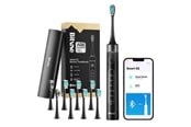 Elektrische tandenborstel - Bitvae Elektrische tandenborstel Sonic toothbrush with app tips set and travel etui S2 (black) - S2 Black+heads+case