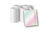 Camera- en lensaccessoires - MOB Pixprint refill 4 Rolls Incl Memorybook and Stickers - PIX-NTEROL