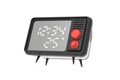 Decoratie - MOB Speaker Alarm Clock with Light TV Retro Grey - TVC-80-GR1