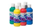 Creatief spelen - Creall Textile Paint 6x250ml - 24045