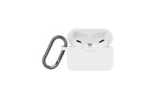 Mobiel - Overige accessoires - NORTH Airpods Pro Protective Case Silicone Carabiner White - 616503