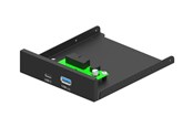 Systeemaccessoires - Gembird - storage bay ports panel - FDI3-U3C-01