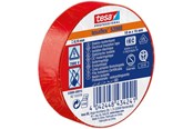 Tape & Lijm - tesa flex Insulating tape IEC 10m x 15mm red - 53988-00015-01