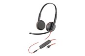 Headphones/Headsets - Poly Blackwire C3225 | On Ear headset | Microphone | Active noisereduction - 80S04AA
