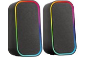 PC - Luidspreker - Speed-Link TOKEN RGB Gaming Stereo Speakers - Black - 2.0-channel - Zwart - SL-810008-BK