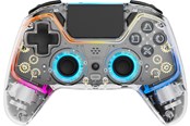 Gaming accessoires - Deltaco GAMING PS4 Transparent Controller - Wireless Controller - Sony PlayStation 4 - GAM-169-T