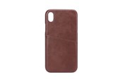 Mobiel - Covers & Cases - ONSALA Mobilecover Brown iPhone X/XS Creditcard Pocket - 588505