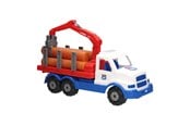 Speelgoedauto - Cavallino Toys Cavallino Truck 66 XL Torpedo Truck with Wood - 90362