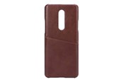 Mobiel - Covers & Cases - ONSALA Mobilecover Brown Oneplus 8 Creditcard Pocket - 588547