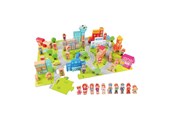 Speelgoed voor baby's - Classic World Wooden Blocks City 120pcs. - 5005