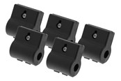 Kabels - diversen - Deltaco Mounting clips for modular adapter rings 5-pack black - HDMI-ARACCX5