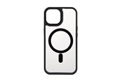 Mobiel - Covers & Cases - ONSALA Phone Case Bumper MagSeries Black & Clear - iPhone 15 - 588633