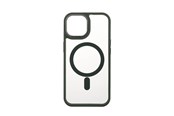 Mobiel - Covers & Cases - ONSALA Phone Case Bumper MagSeries Green & Clear - iPhone 15 - 588637