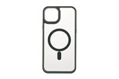 Mobiel - Covers & Cases - ONSALA Phone Case Bumper MagSeries Green & Clear - iPhone 15 Plus - 588638