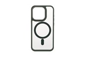 Mobiel - Covers & Cases - ONSALA Phone Case Bumper MagSeries Green & Clear - iPhone 15 Pro - 588639