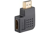 Beelscherm- en tv-kabel - Pro HDMI - Angled Adapter 270° Horizontal - Black - 4040849657504