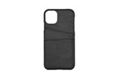 Mobiel - Covers & Cases - ONSALA Mobile Cover Leather Black iPhone 11 - 667557