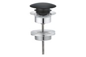 Reserveonderdelen en montageaccessoires - Grohe Push-up bottom valve, Velvet Black - 65807KS0
