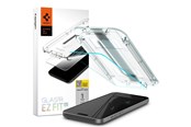 Mobiel - Beschermend glas - Spigen Glass tR EZ Fit HD 1 Pack - Transparency - iPhone 16/15 Plus - AGL06887