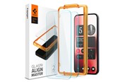 Mobiel - Beschermend glas - Spigen Glass tR AlignMaster 2 Pack - Nothing Phone (2a) Plus/(2a) - AGL07681