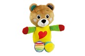 Pop, teddybeer en materiaal - Clementoni Baby My First Animal Plush - Bear - 17906