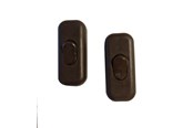 Schakeleenheden - Proove Pass-through switch brown 2 pcs - GU0263