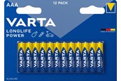 Batterij - VARTA Longlife Power AAA 12 Pack - 4903121482
